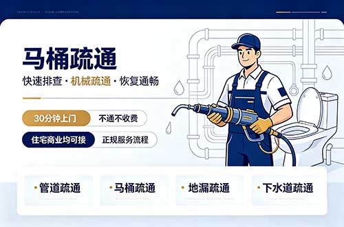 济宁马桶疏通