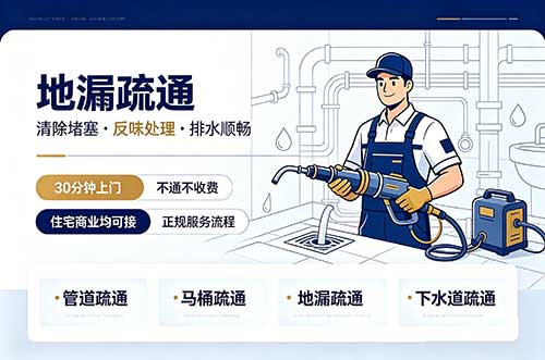 济宁地漏疏通